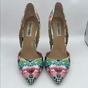 Steve Madden Varcityy Floral Heels